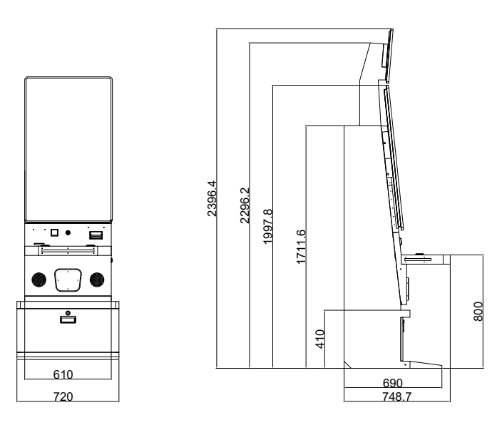 Coin operated arcade game cabinet amusement game machine