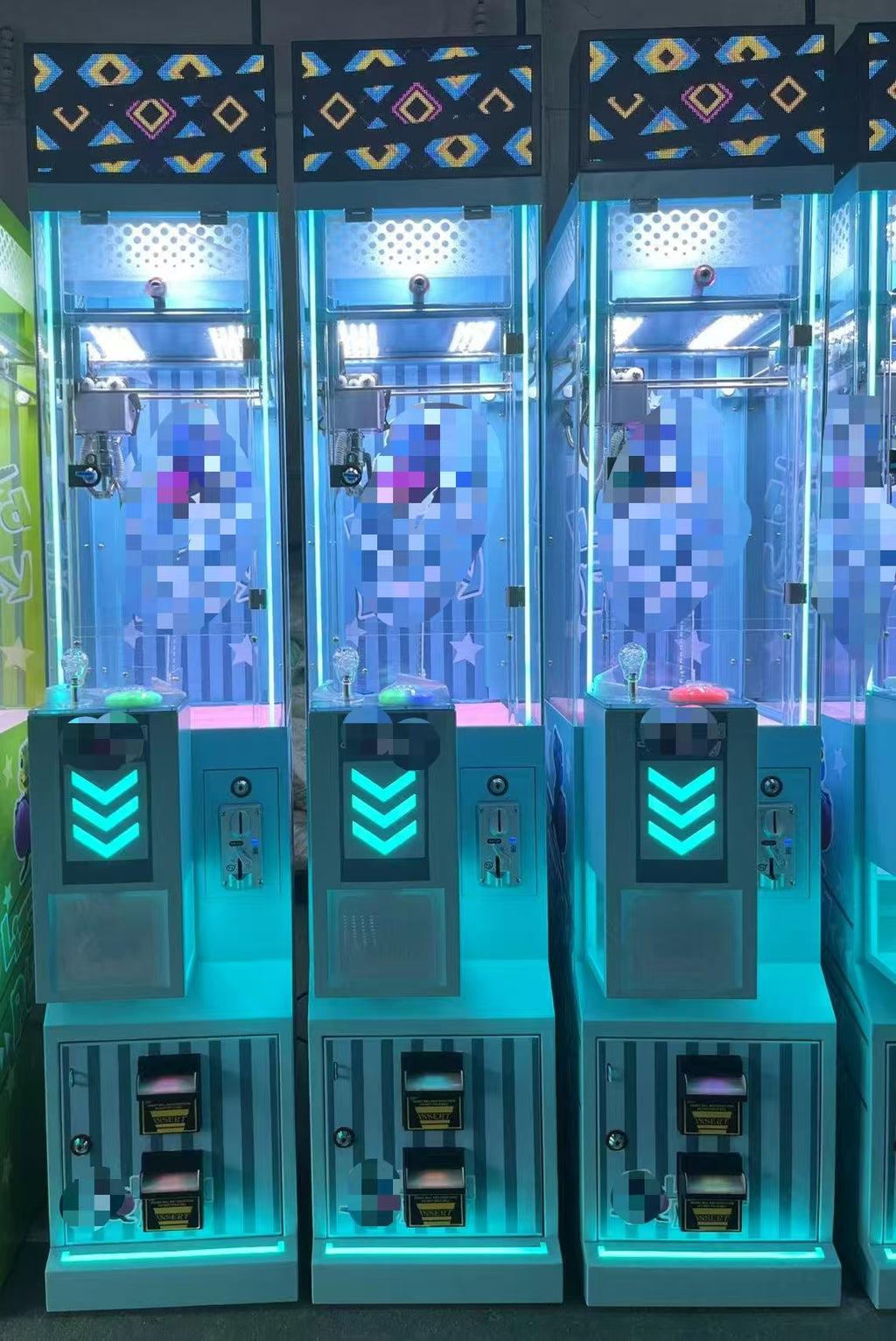 2026 New Single-Player Premium Mini Claw Machine Sky Blue Clutch Doll Game Machine