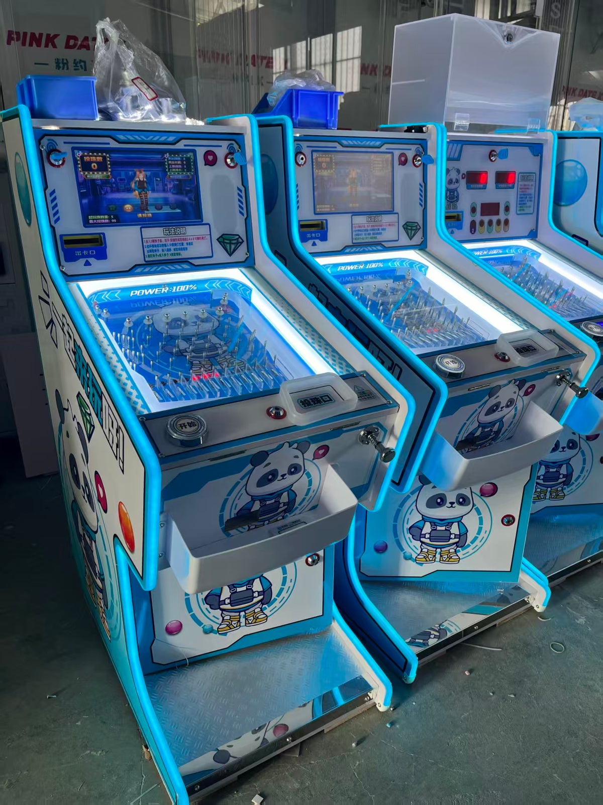 Pinball machine LCD video game arcade game children's park amusement machine
