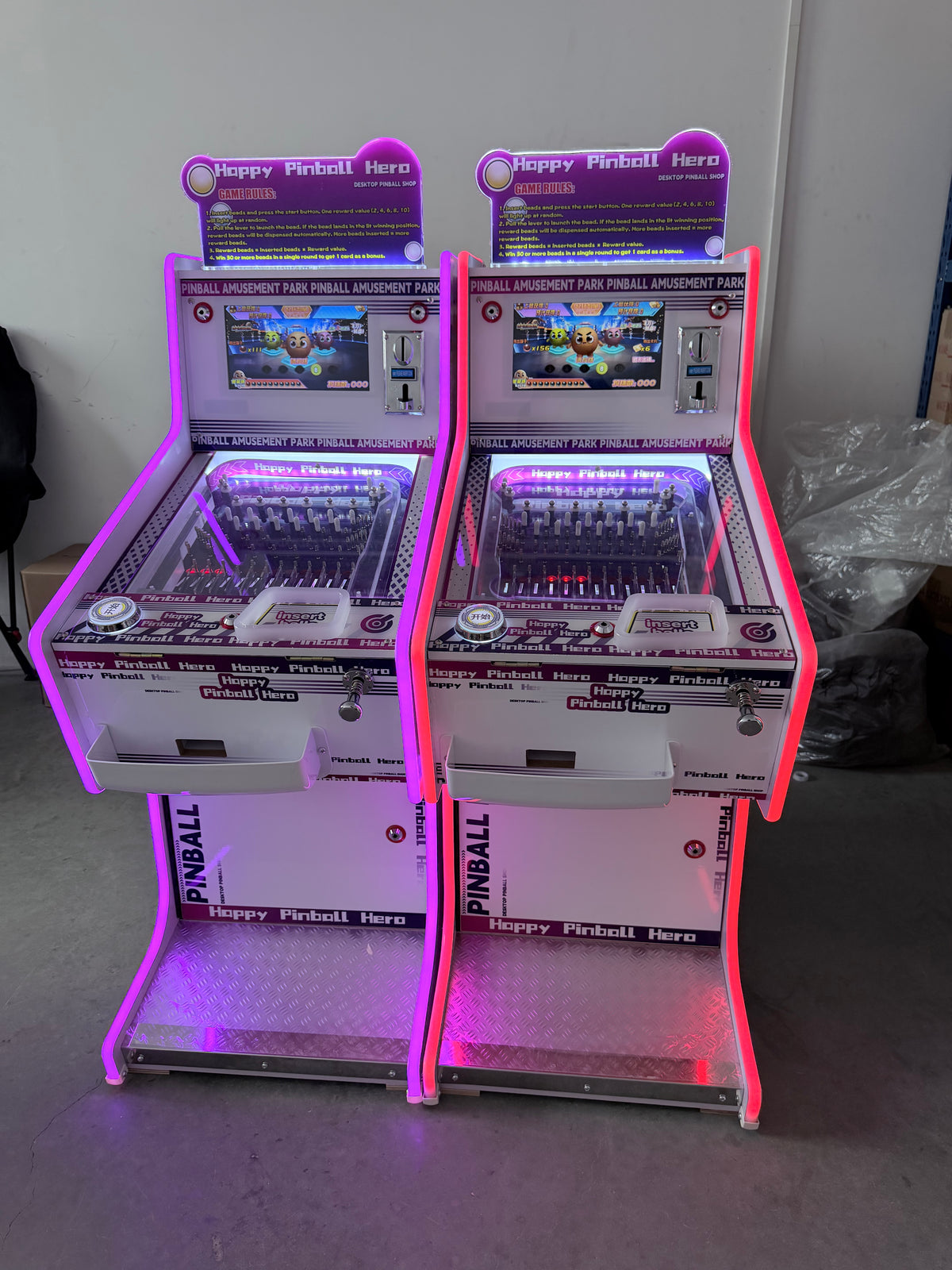 大理石機動畫 LCD 影片版兒童遊戲機
