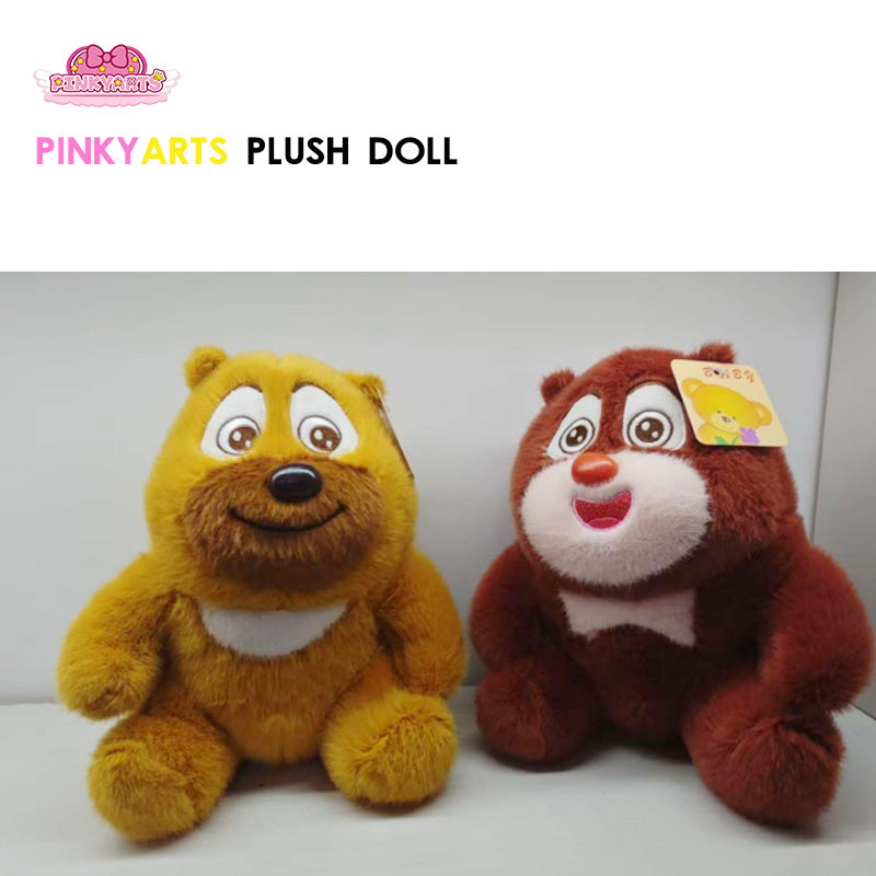 8-inch Plush Dolls | MOQ 20 pcs |Soft plush doll machine figurine small doll toy bear cute and adorable animal gift doll machine