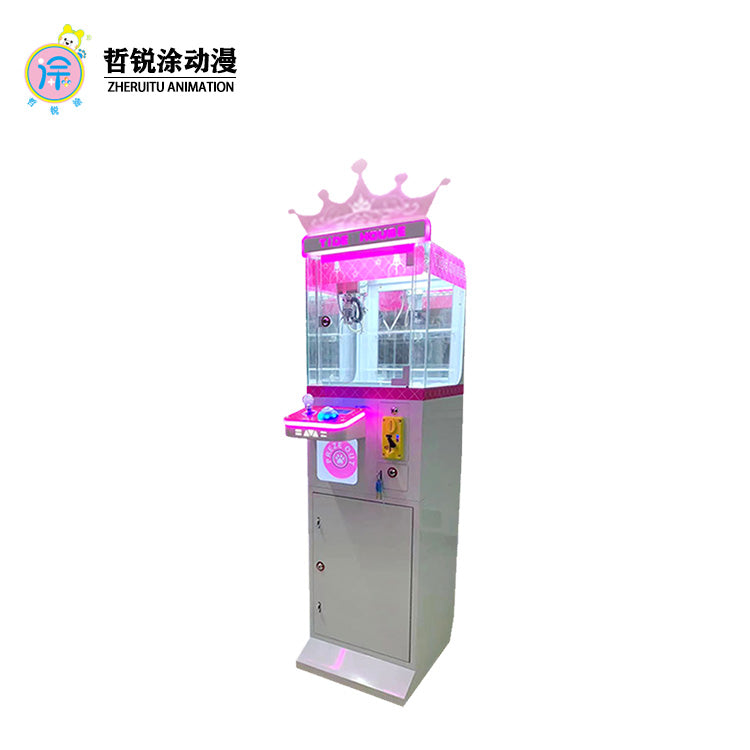 Popular Mini Home Claw Crane CoinOperated Arcade Gift Game Console Entertainment Center Equipment Home Doll Machine