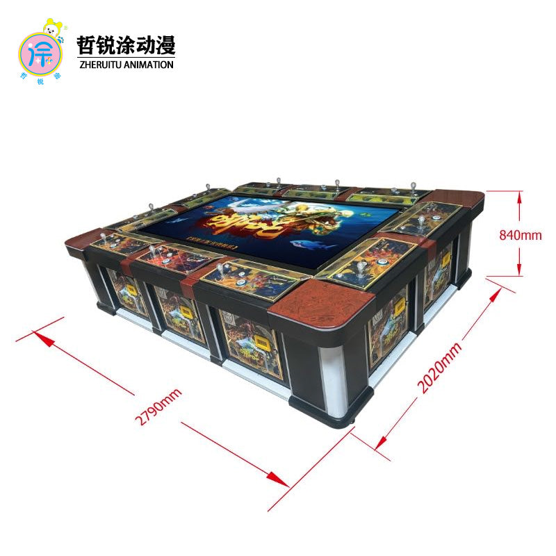 Fishing game machine entertainment arcade 10player table game shooting and fishing arcade games