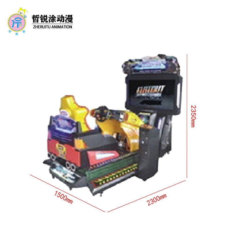 Fullmotion racing adult simulator 55inch premium aircraft video game entertainment equipment game console