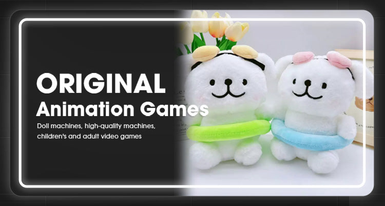 8-inch Plush Dolls | MOQ 20 pcs |Soft plush doll machine figurine small doll toy bear cute and adorable animal gift doll machine