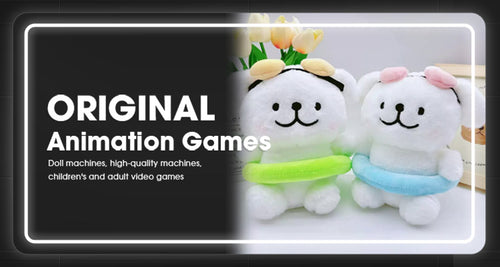 8-inch Plush Dolls | MOQ 20 pcs |Soft plush doll machine figurine small doll toy bear cute and adorable animal gift doll machine
