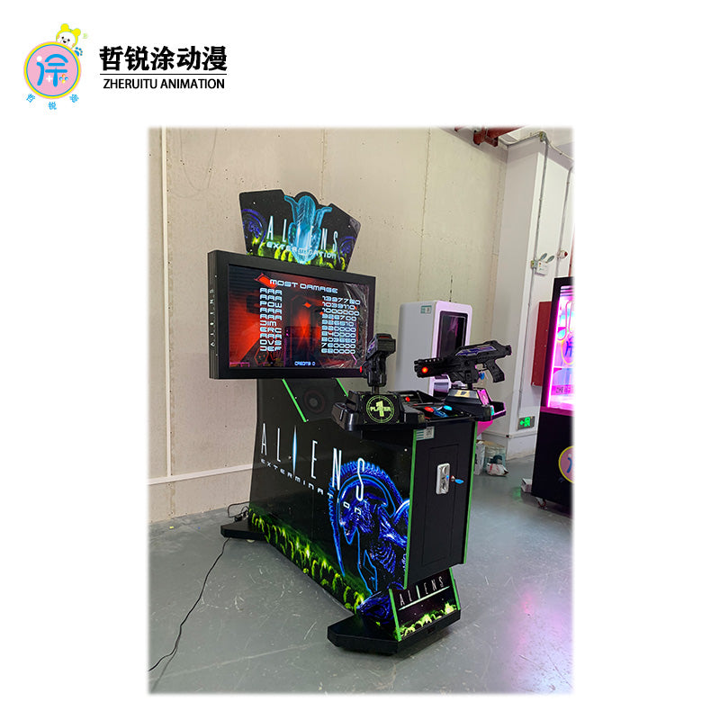 42-inch Alien Vietnam War Haunted House Large-Scale Shooting Game Console Simulator Luxury Dual-Gun