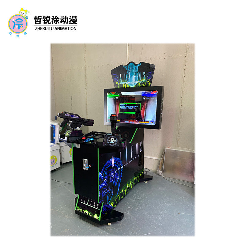 42-inch Alien Vietnam War Haunted House Large-Scale Shooting Game Console Simulator Luxury Dual-Gun