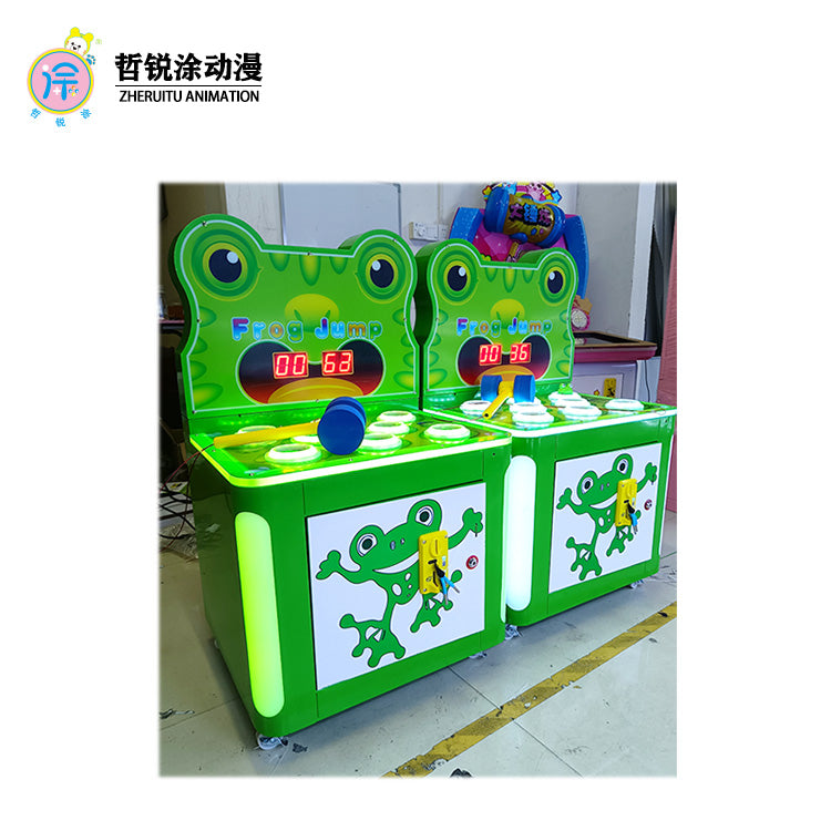 Luxury TwoPlayer Commercial WhackAMole Machine Large English Version Return Gift CoinOperated for Children