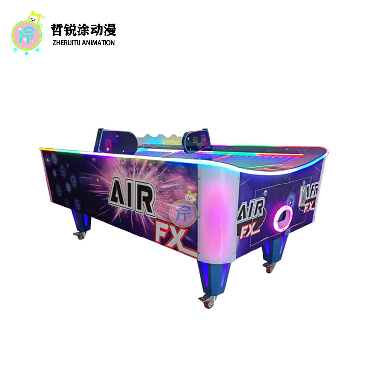 Game console tabletop hockey machine ice hockey machine coin operated commercial family friendly entertainment equipment