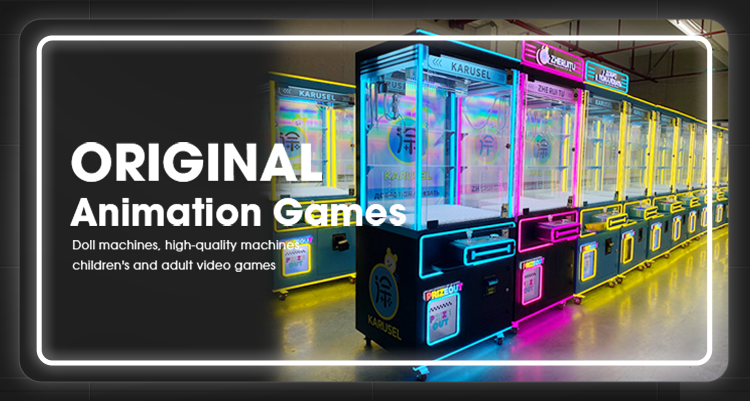 Grab crane gift machine claw machine doll machine coin operated commercial video game entertainment equipment
