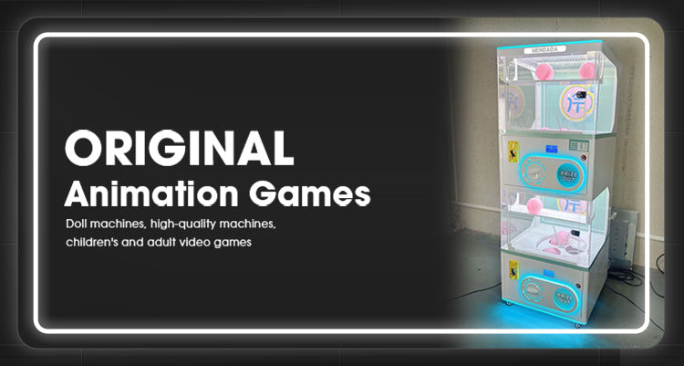 Coin-Operated Gachapon Capsule Vending Machine with Mini Twist Egg Design for Supermarkets