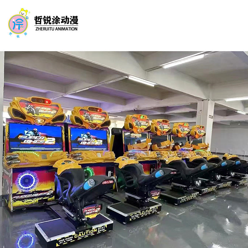 42-inch FF motorcycle dynamic adult simulation amusement machine entertainment equipment arcade game machine
