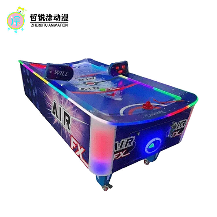 Game console tabletop hockey machine ice hockey machine coin operated commercial family friendly entertainment equipment