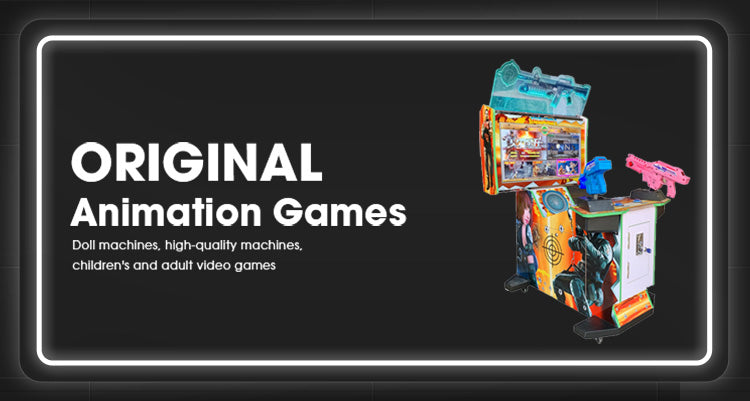 32-inch Full-Power Three-in-One Large-Scale Shooting Game Console Simulator Luxury Dual-Gun System