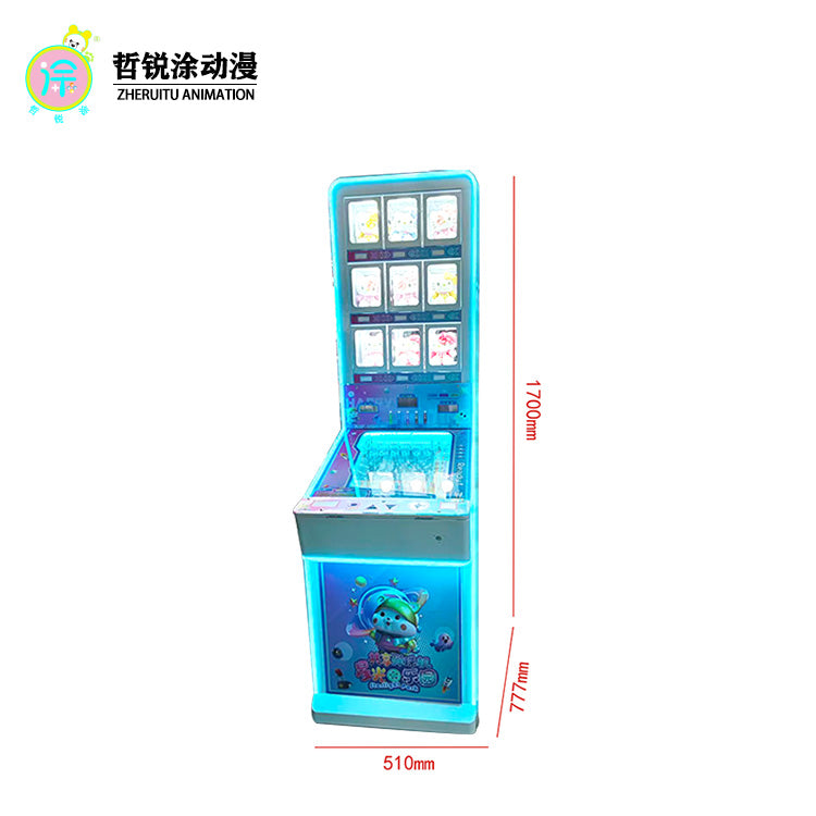 2026upgradedpinball machine gift version redemption cabinet for commercial setup portable children's pinball machine with handle