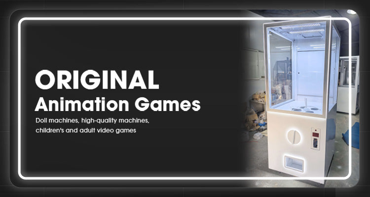 Doll vending machine  Large capacity commercial use doll figurine gift box for children small sized vending machine
