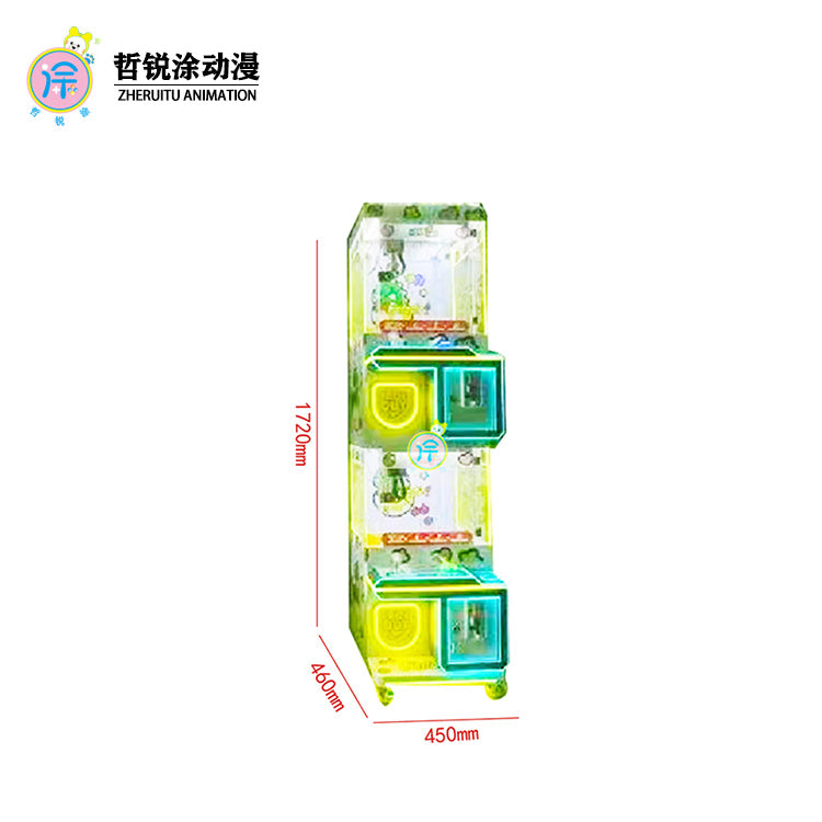 Mini slot machine with a doll feature coin-operated commercial pinball machine small high-quality machine for entertainment purposes