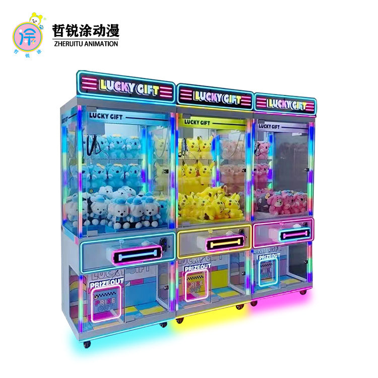 Popular Coin-Operated Claw Crane Gift Toy Vending Machine Amusement Park Arcade Claw Machine Doll Machine For sale