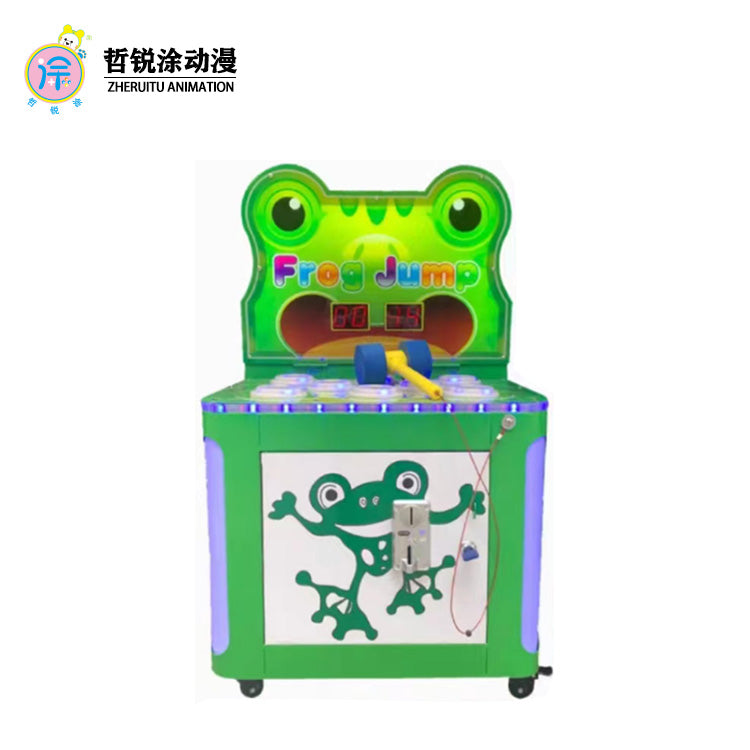 Luxury TwoPlayer Commercial WhackAMole Machine Large English Version Return Gift CoinOperated for Children