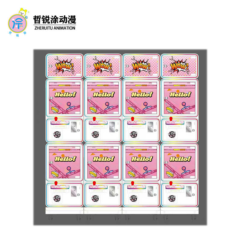 Small claw machine  children's small turntable mini snack toy claw machine commercial gift machine