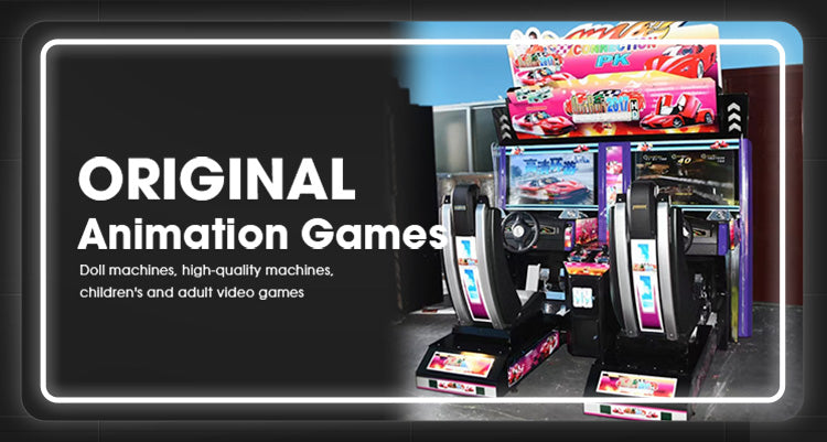 Dua person high definition round the world adult racing machine entertainment arcade game hall large scale simulator