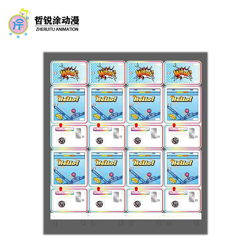 Small claw machine  children's small turntable mini snack toy claw machine commercial gift machine