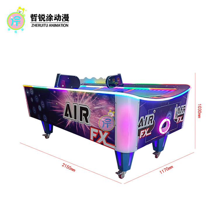 Game console tabletop hockey machine ice hockey machine coin operated commercial family friendly entertainment equipment
