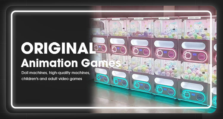 Coin Operated Gachapon Capsule Toys Vending Mini Twist Egg Vending Machine For Supermarket