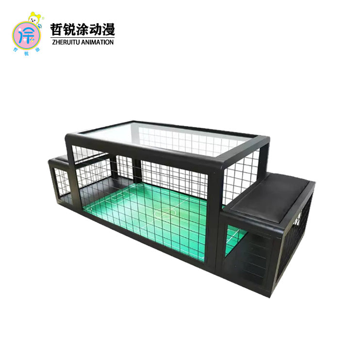 Parent-child interaction table under the football standard model entertainment sports children's playground game machine