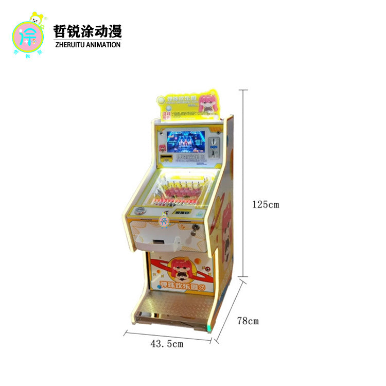 Pinball machine LCD video game arcade game children's park amusement machine