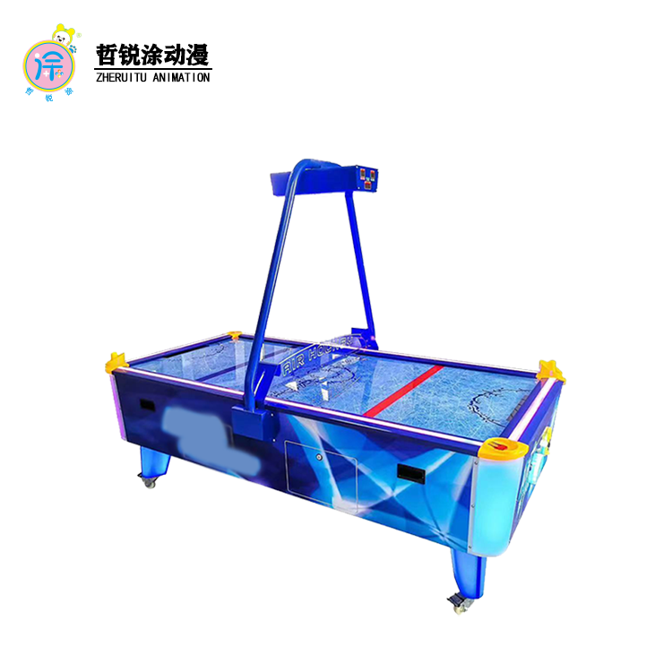 Large hockey game console two player battle coin operated game machine family entertainment