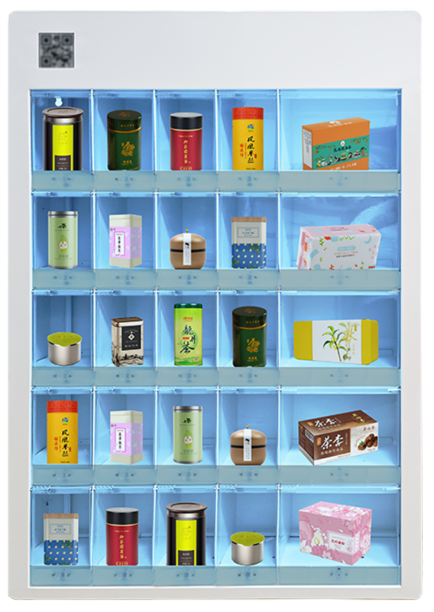 25-door ambient temperature locker