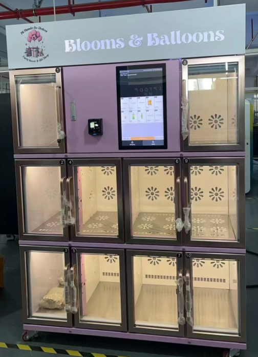 Fully automatic unmanned vending machine for wearable nail art cosmetics