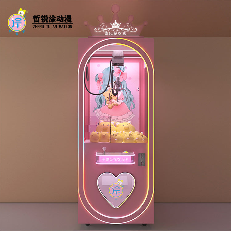 Custom Mini Claw Machine Coin Operated Game Arcade Prize Doll Gift Candy Small Toy Crane Vending Machine