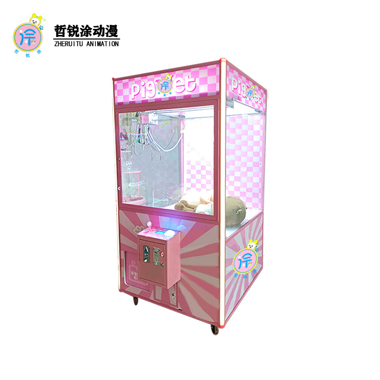 Design Feature Super Claw Crane Machine Arcade Multiple Pink Colour Game Claw Machine Doll Bear Claw Machine