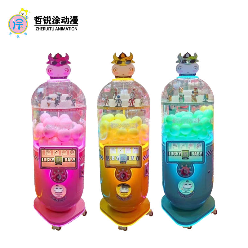 Shopping mall entertainment center fortune-telling machine vending machine capsule blind box toy coin operated gift machine