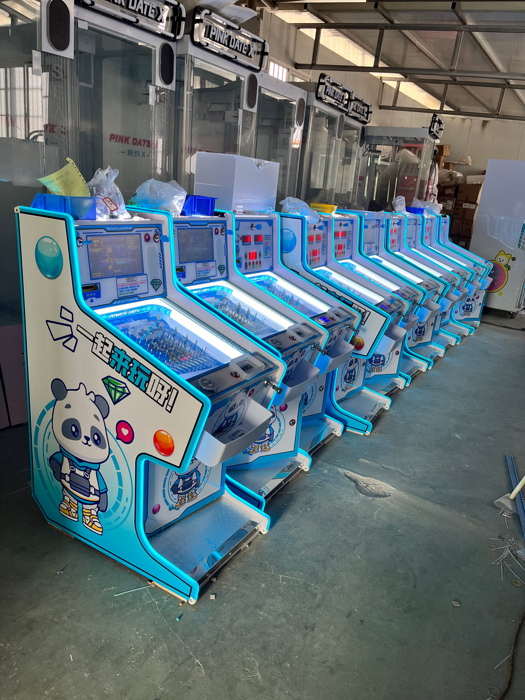 Pinball machine LCD video game arcade game children's park amusement machine