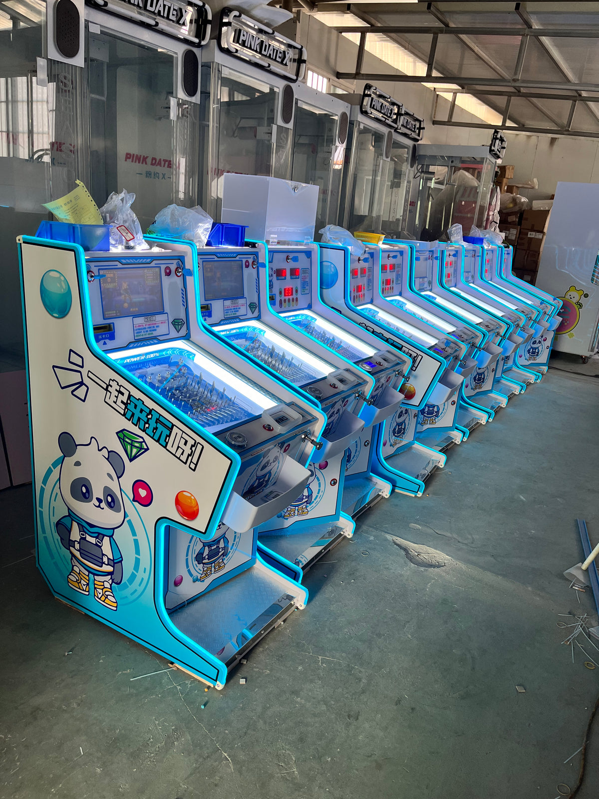 Pinball machine LCD video game arcade game children's park amusement machine