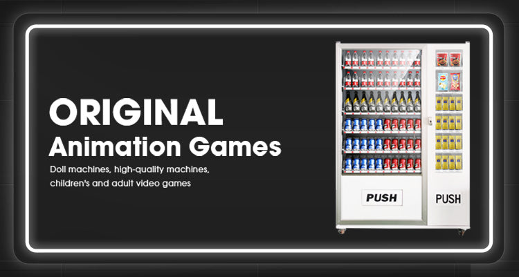 Refrigerated and Ambient Temperature Integrated Selling Machine  Automatic Unattended Beverage and Snack Vending Machine