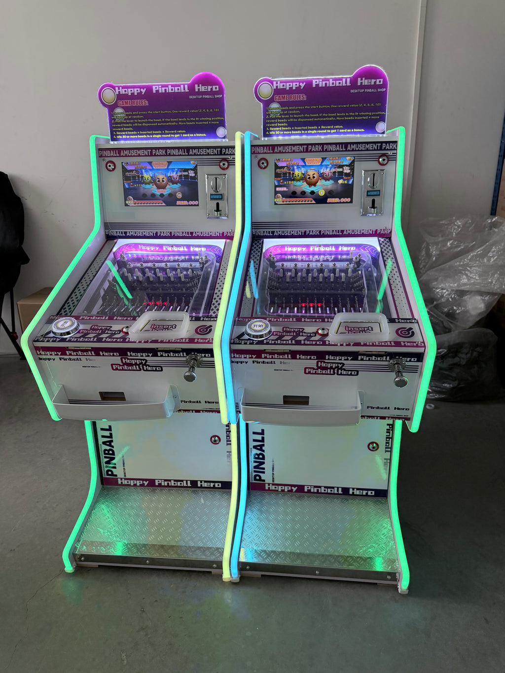 大理石機動畫 LCD 影片版兒童遊戲機