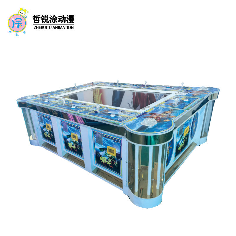 8player paddle fishing game electronic amusement park game hall fishing game fishing game shooting game
