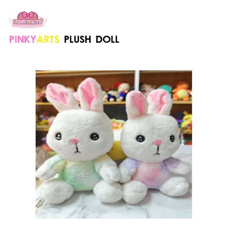 8-inch Plush Dolls | MOQ 20 pcs |Children's doll bear rabbit gift plush toy dinosaur grab-and-play electronic game center