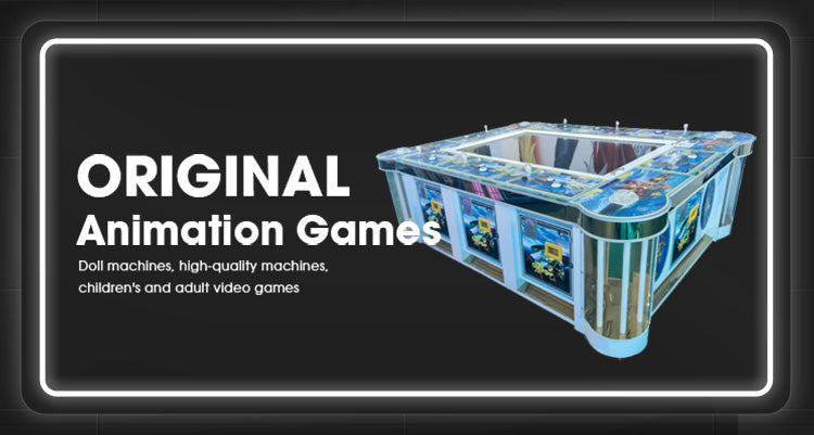 8player paddle fishing game electronic amusement park game hall fishing game fishing game shooting game