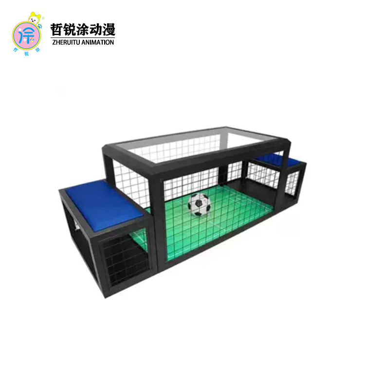Parent-child interaction table under the football standard model entertainment sports children's playground game machine