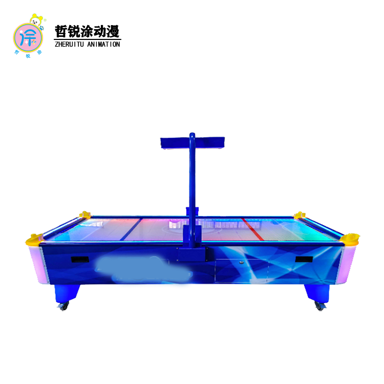 Large hockey game console two player battle coin operated game machine family entertainment