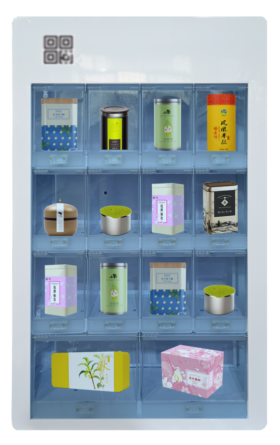 14-door ambient temperature locker
