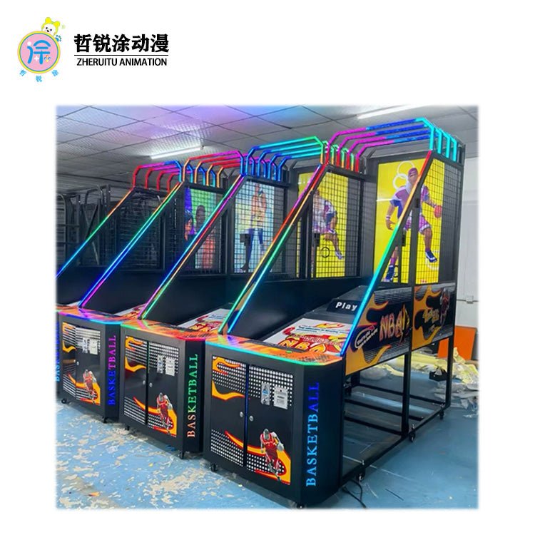 Luxurious new video basketball game hall for adults and children basketball game machines for arcade gaming