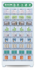 36-door ambient temperature locker