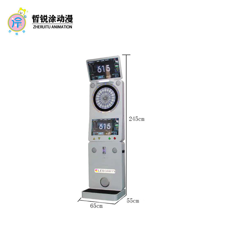 Luxury Vertical Dart Machine Coin-Operated Commercial Video City Game for Billiard Hall Popular Arcade Entertainment